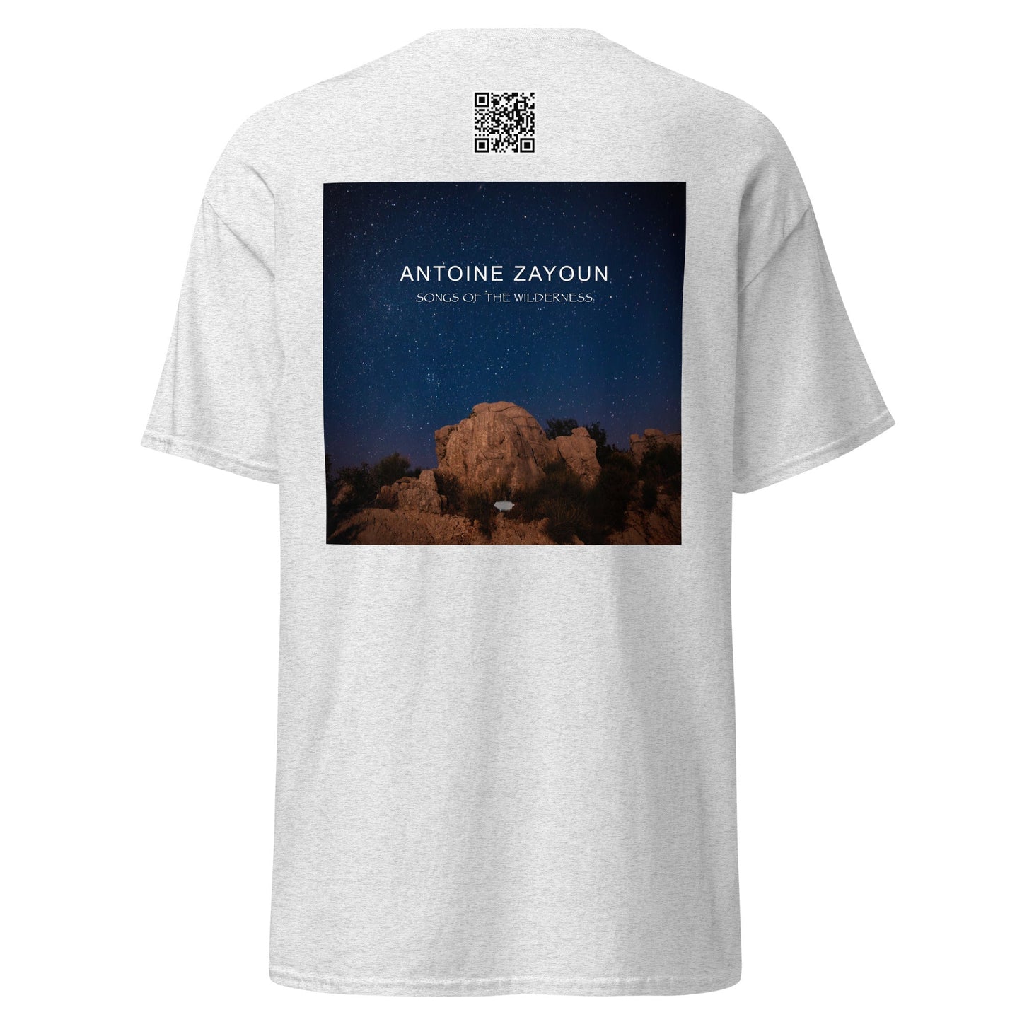 Unisex Classic Tee - "Songs of the Wilderness" Ash - Valiant Sheep Store
