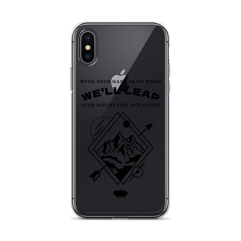 Clear Case for iPhone® - "In Your Love" iPhone X/XS - Valiant Sheep Store