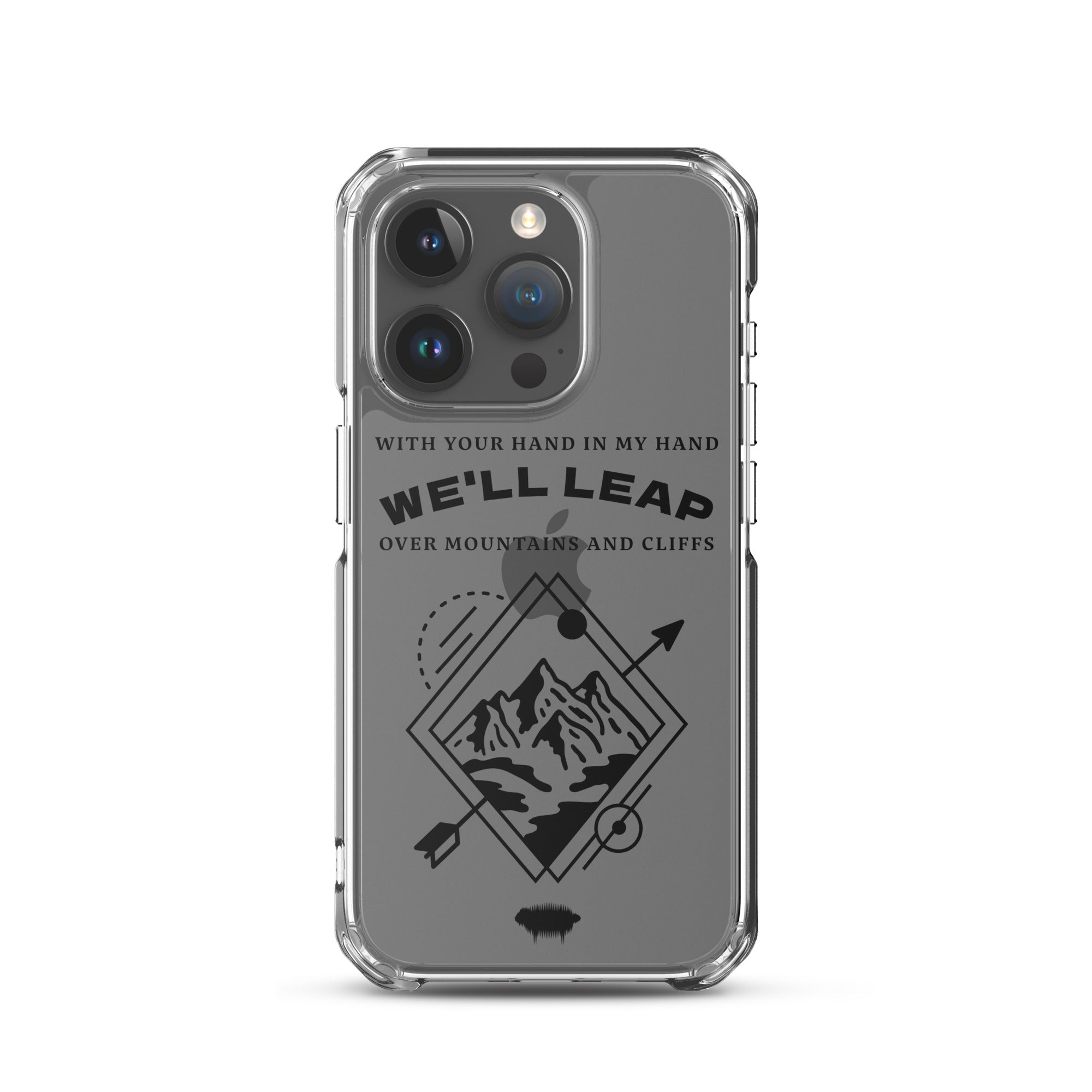 Clear Case for iPhone® - "In Your Love" iPhone 15 Pro - Valiant Sheep Store
