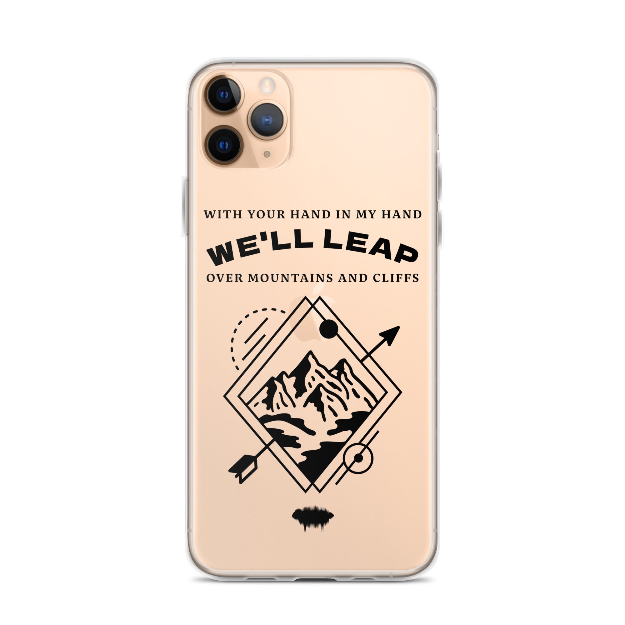 Clear Case for iPhone® - "In Your Love" iPhone 11 Pro Max - Valiant Sheep Store