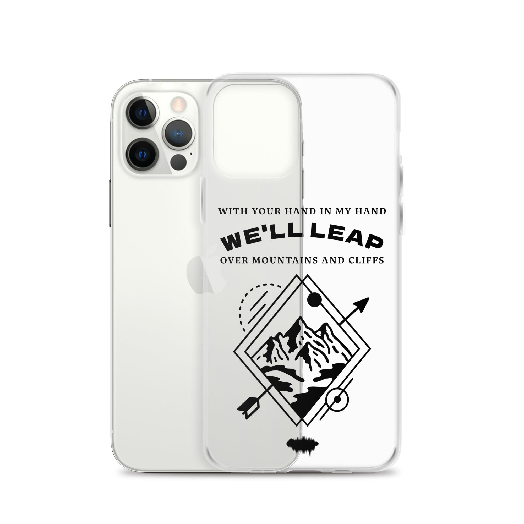 Clear Case for iPhone® - "In Your Love" iPhone 12 Pro - Valiant Sheep Store