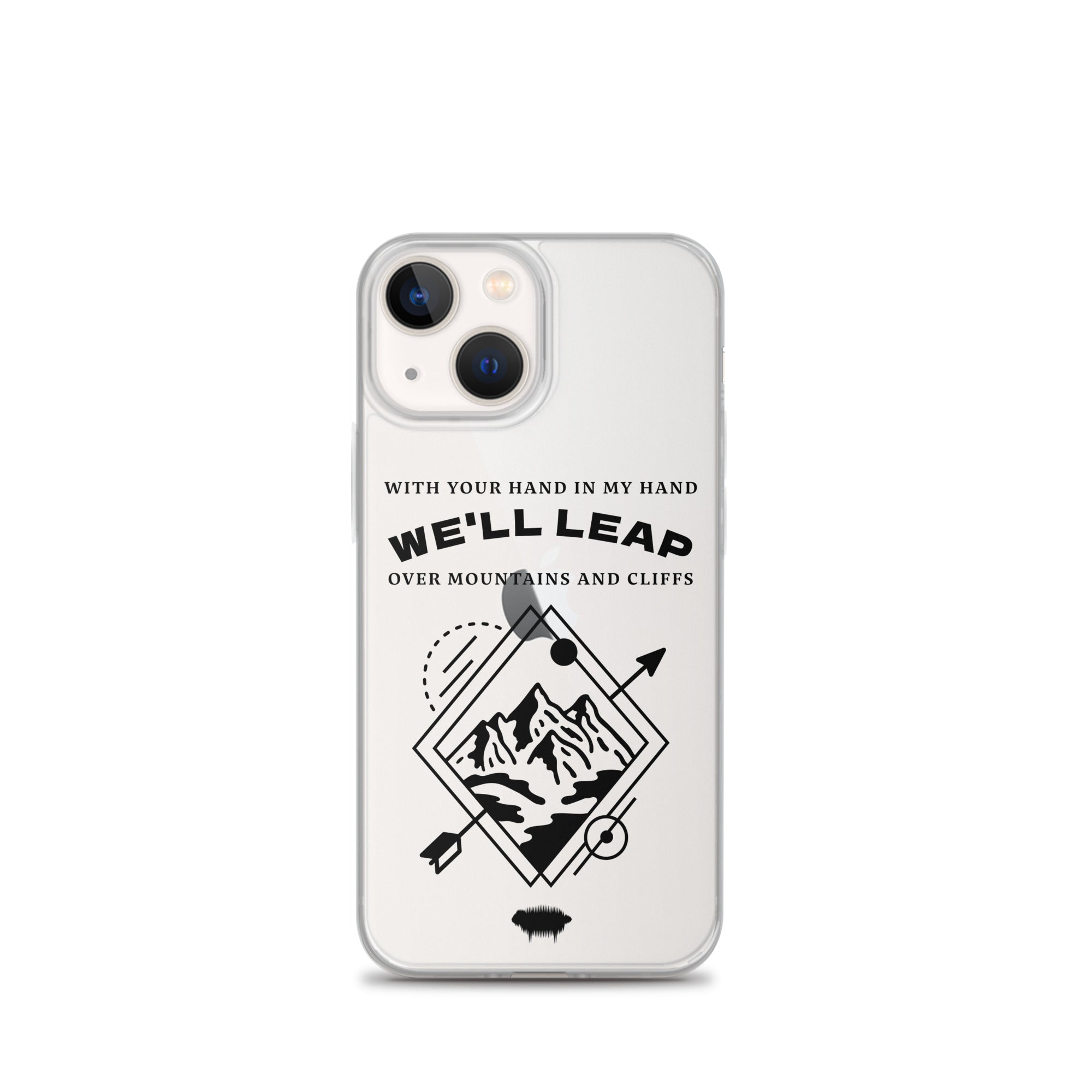 Clear Case for iPhone® - "In Your Love" iPhone 13 mini - Valiant Sheep Store