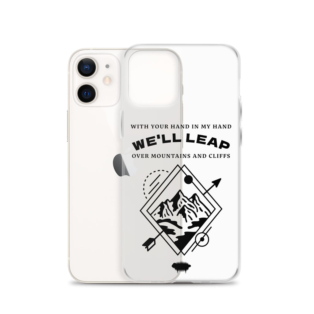 Clear Case for iPhone® - "In Your Love" iPhone 12 - Valiant Sheep Store