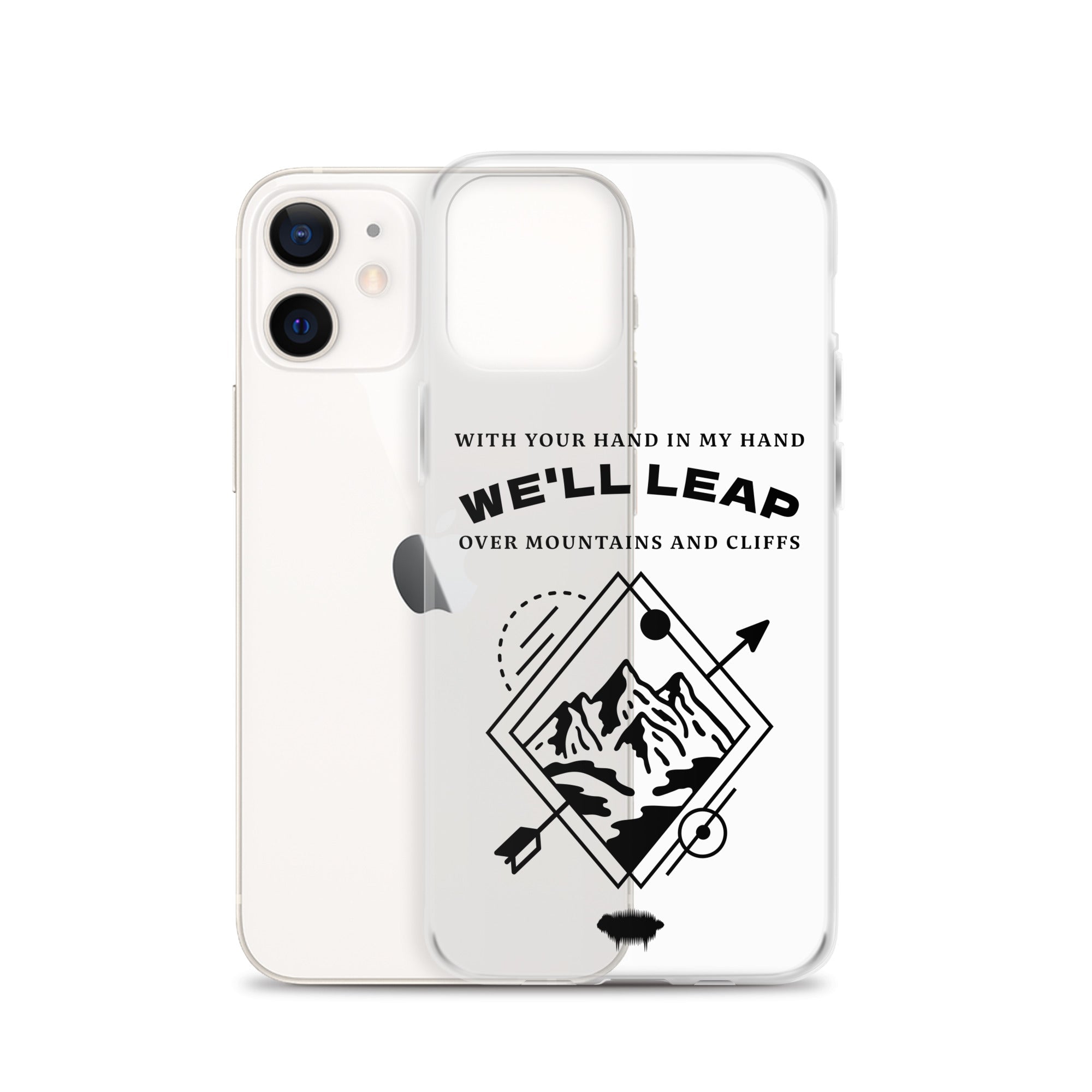 Clear Case for iPhone® - "In Your Love" iPhone 12 - Valiant Sheep Store