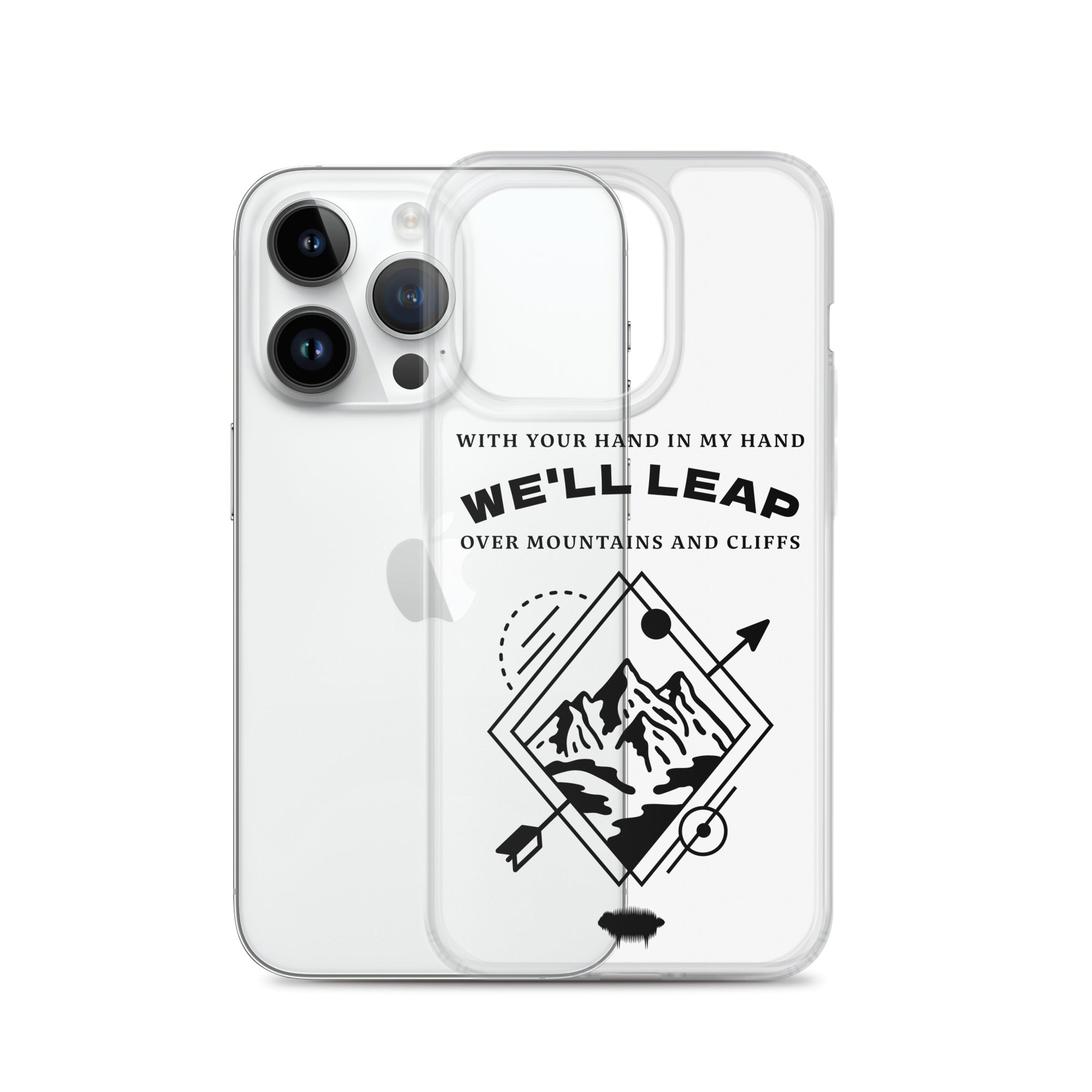 Clear Case for iPhone® - "In Your Love" iPhone 14 Pro - Valiant Sheep Store