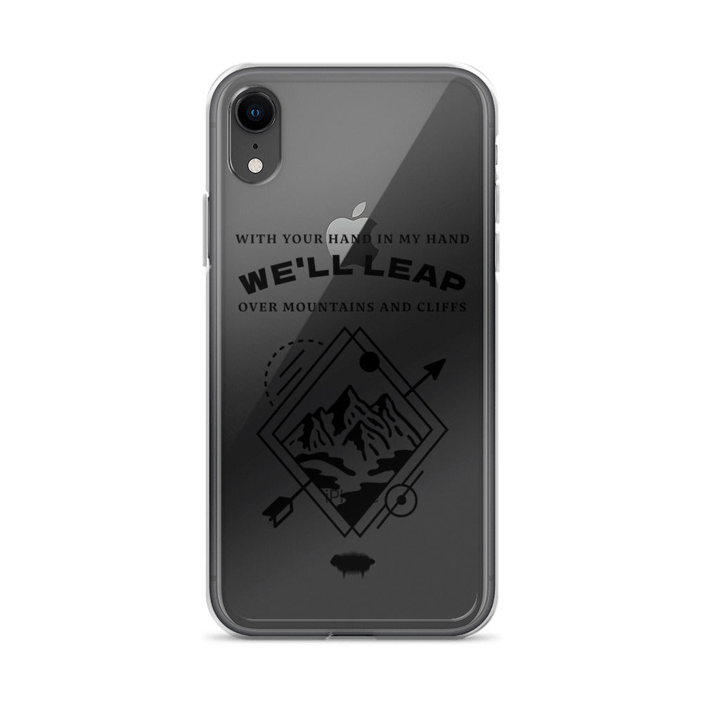 Clear Case for iPhone® - "In Your Love" iPhone XR - Valiant Sheep Store