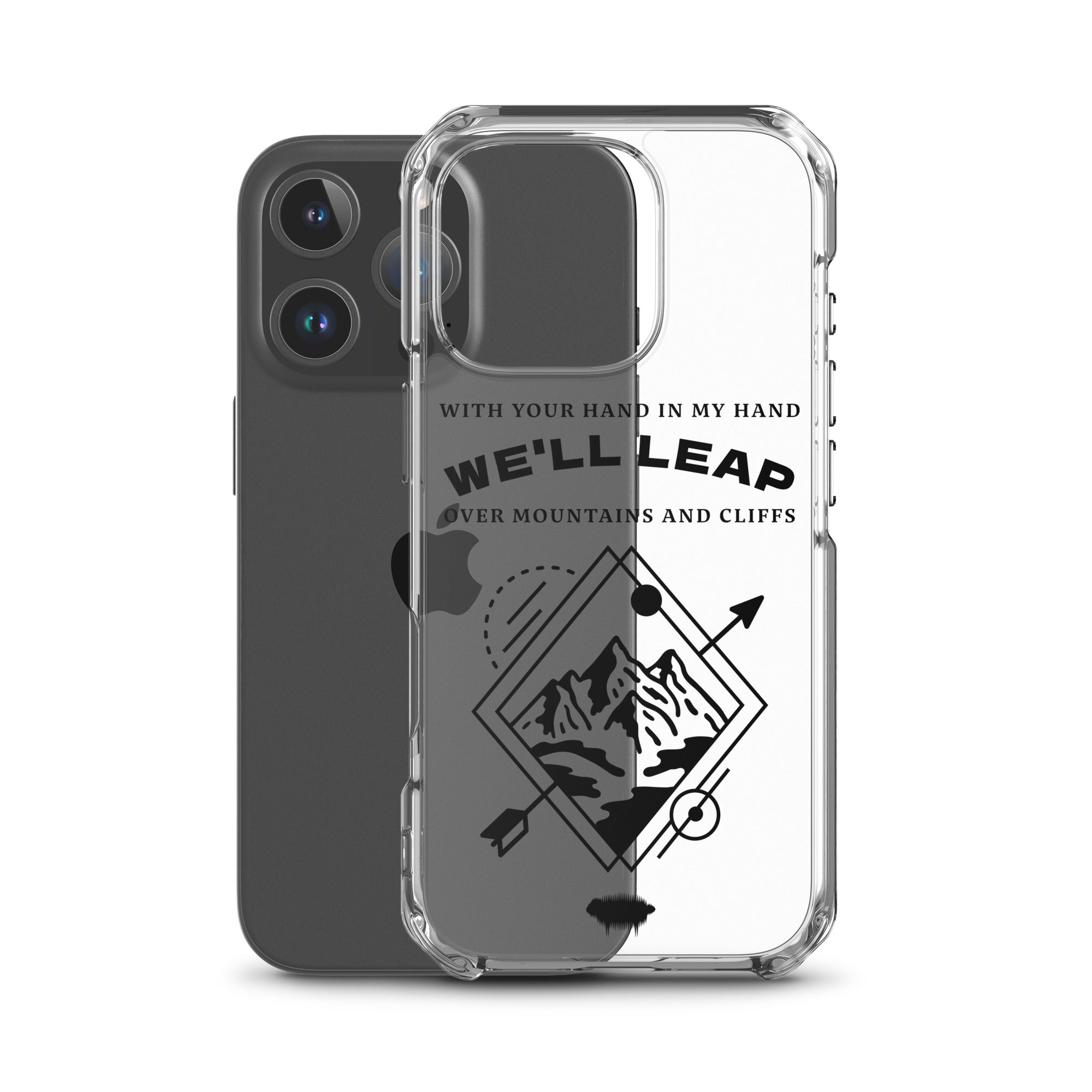 Clear Case for iPhone® - "In Your Love" iPhone 16 Pro - Valiant Sheep Store