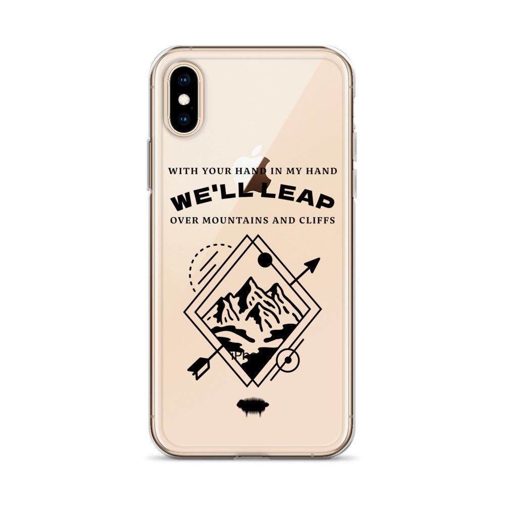 Clear Case for iPhone® - "In Your Love" iPhone X/XS - Valiant Sheep Store