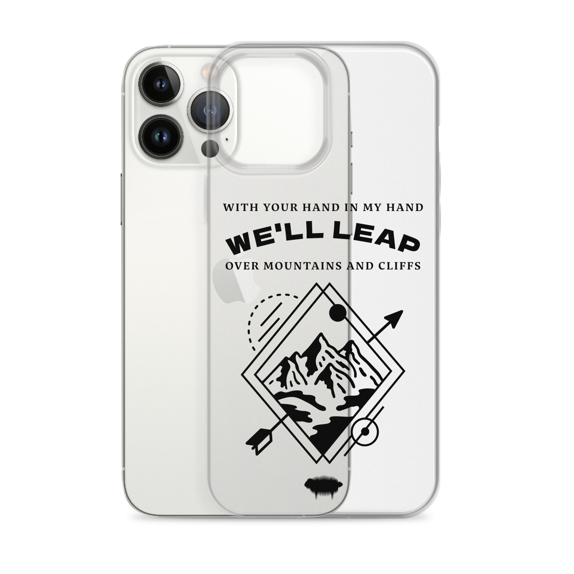 Clear Case for iPhone® - "In Your Love" iPhone 13 Pro Max - Valiant Sheep Store