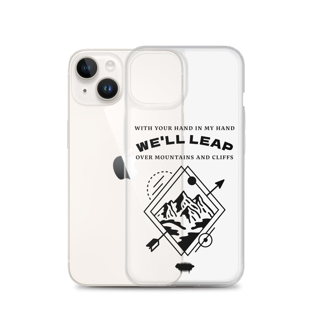 Clear Case for iPhone® - "In Your Love" iPhone 14 - Valiant Sheep Store