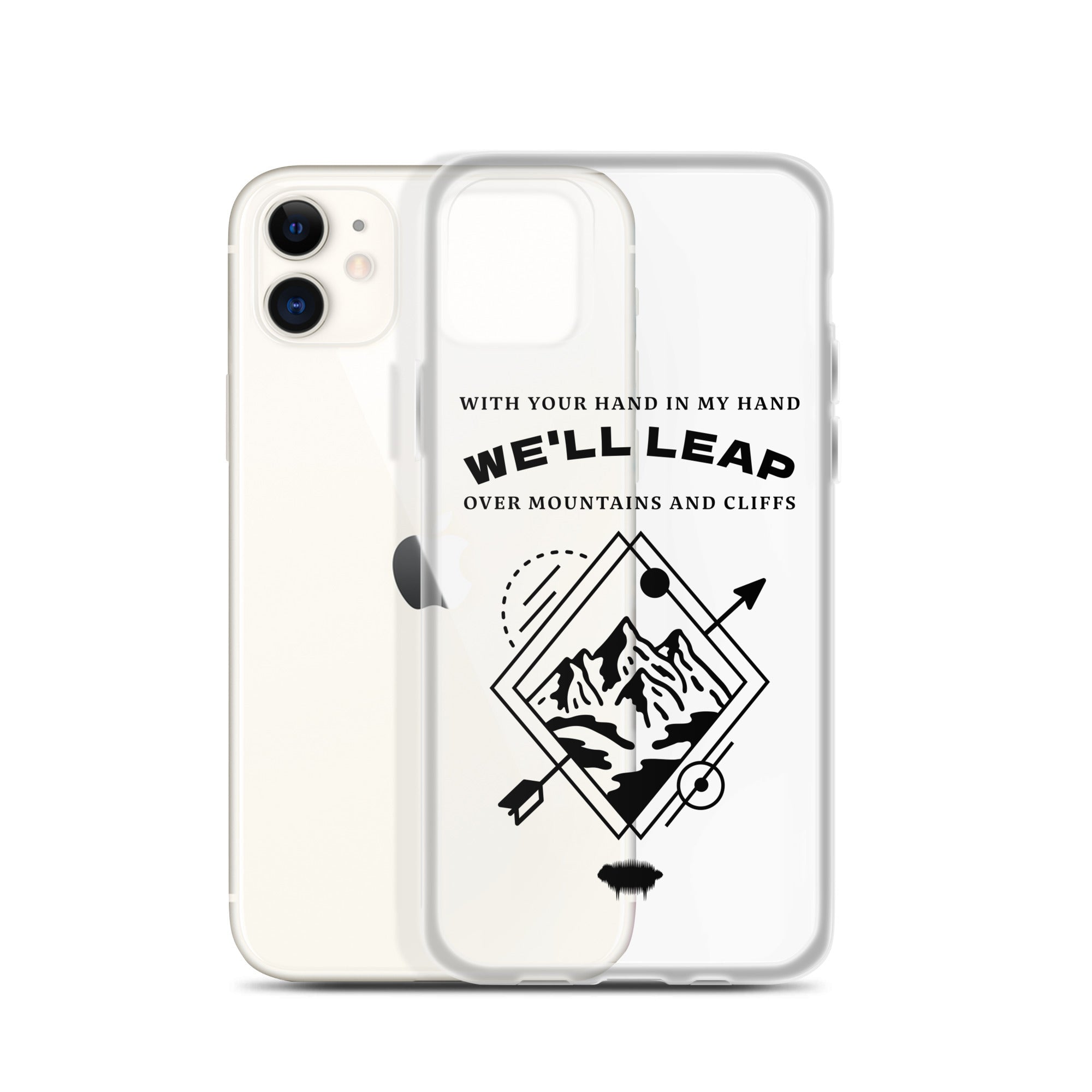 Clear Case for iPhone® - "In Your Love" iPhone XR - Valiant Sheep Store