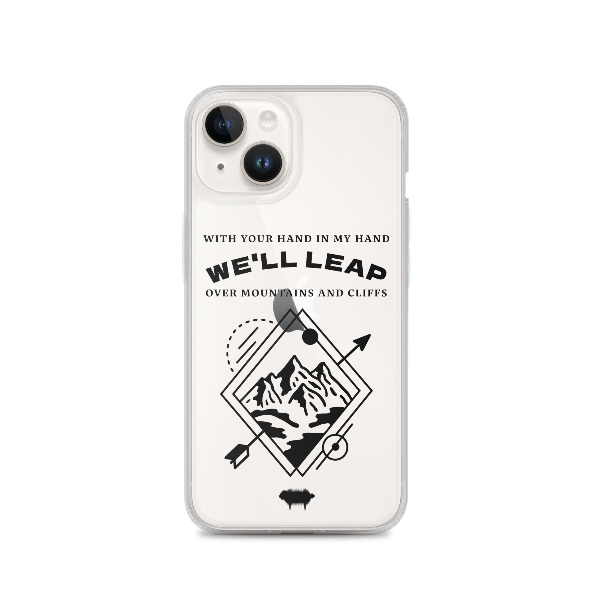 Clear Case for iPhone® - "In Your Love" iPhone 14 - Valiant Sheep Store