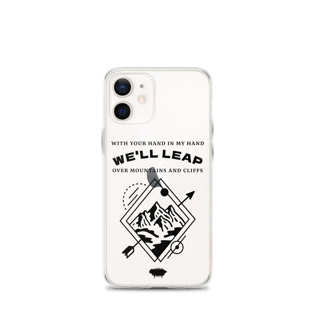 Clear Case for iPhone® - "In Your Love" iPhone 12 mini - Valiant Sheep Store