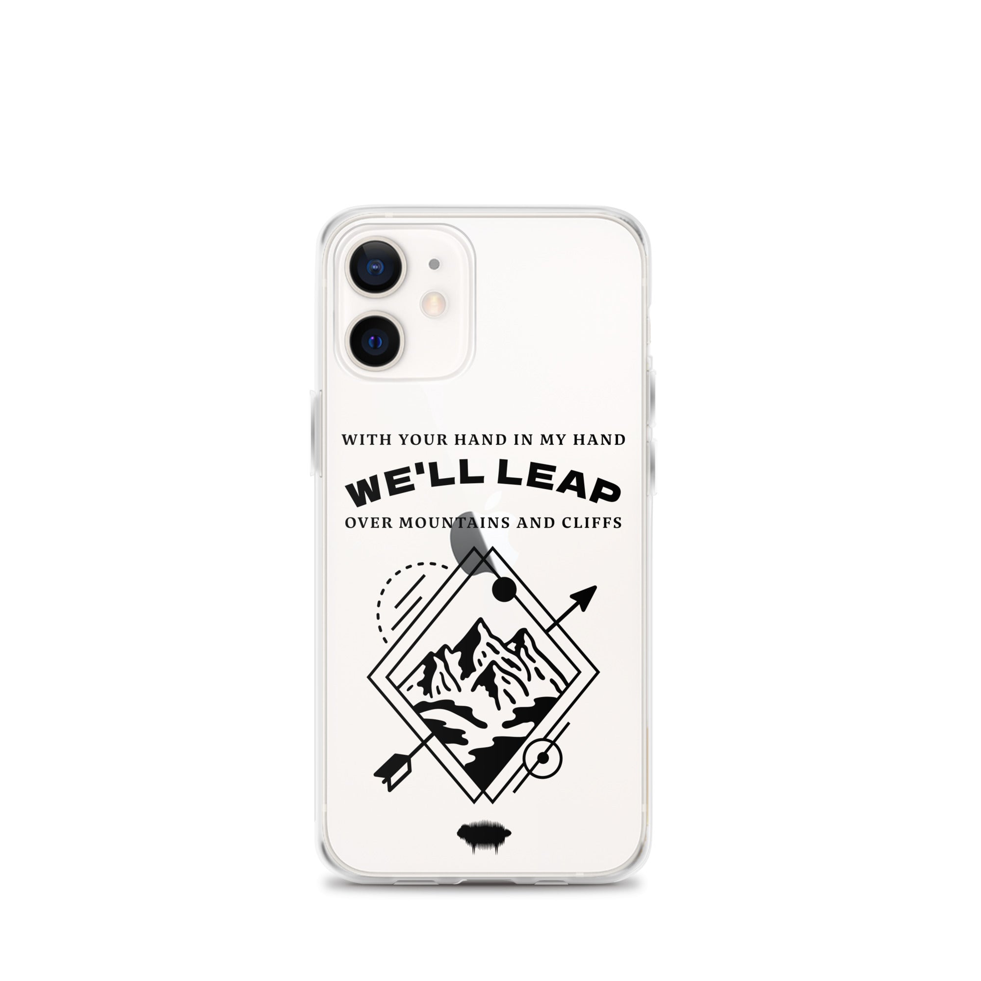 Clear Case for iPhone® - "In Your Love" iPhone 12 mini - Valiant Sheep Store