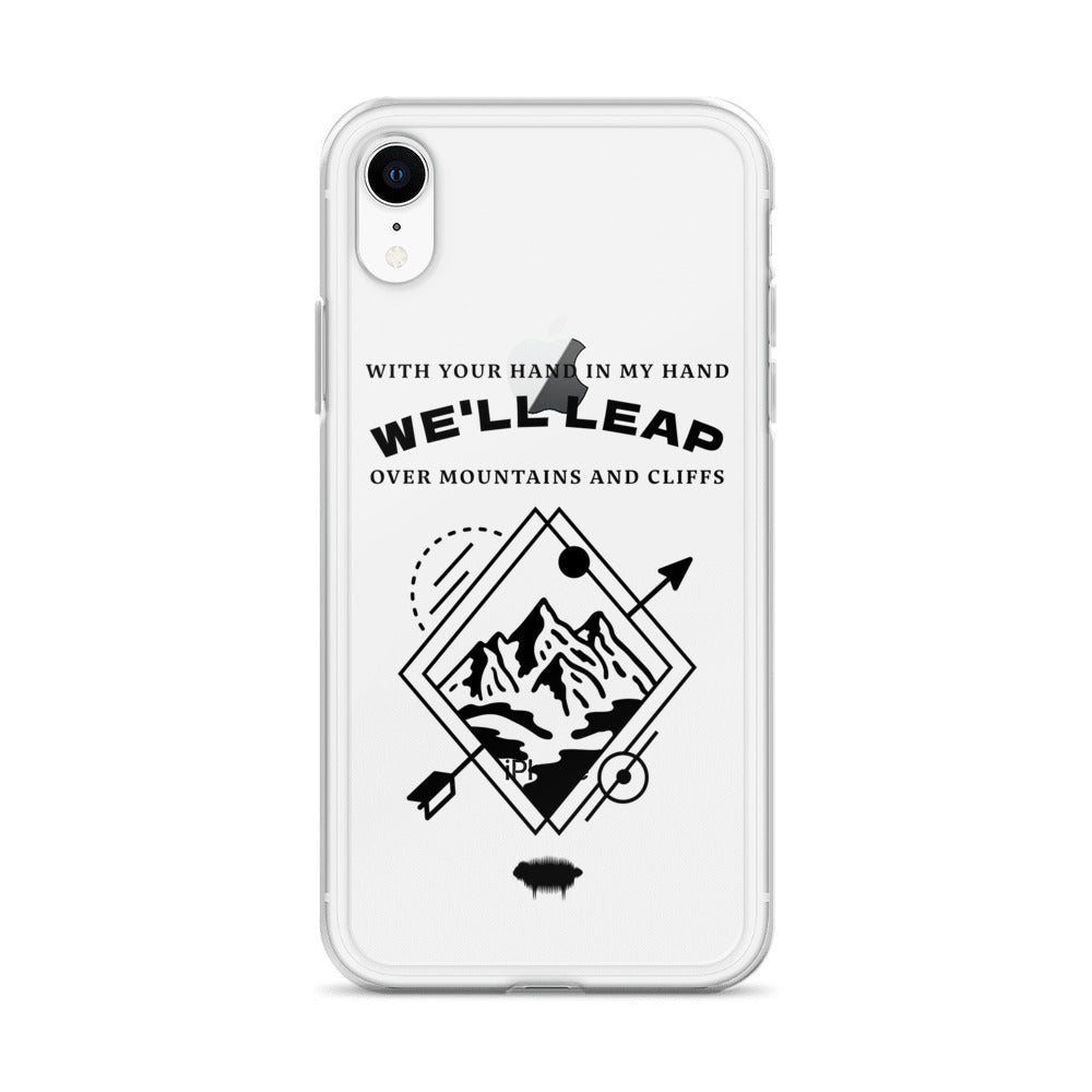 Clear Case for iPhone® - "In Your Love" iPhone XR - Valiant Sheep Store