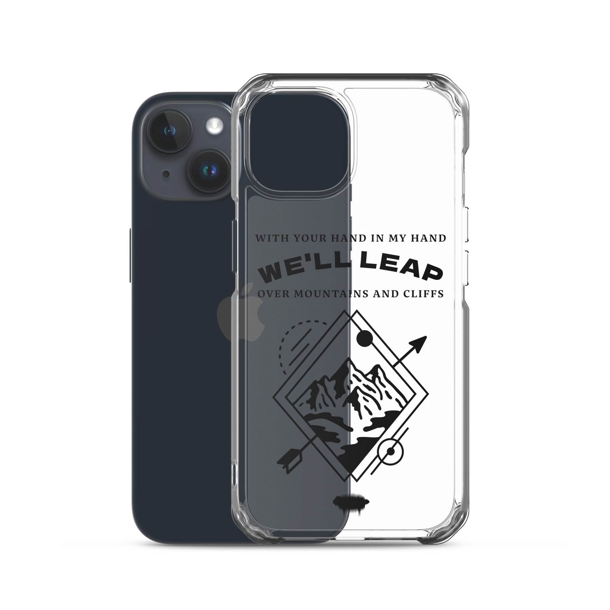 Clear Case for iPhone® - "In Your Love" iPhone 15 - Valiant Sheep Store