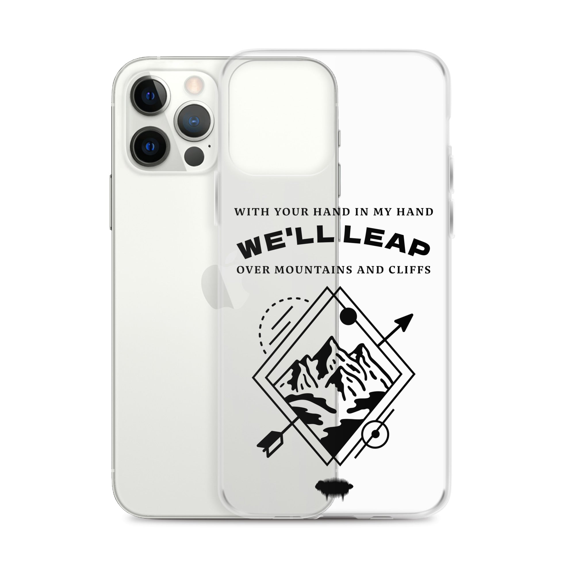Clear Case for iPhone® - "In Your Love" iPhone 12 Pro Max - Valiant Sheep Store
