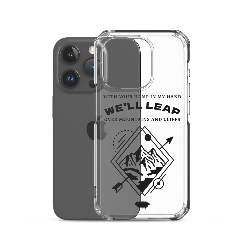 Clear Case for iPhone® - "In Your Love" iPhone 15 Pro - Valiant Sheep Store