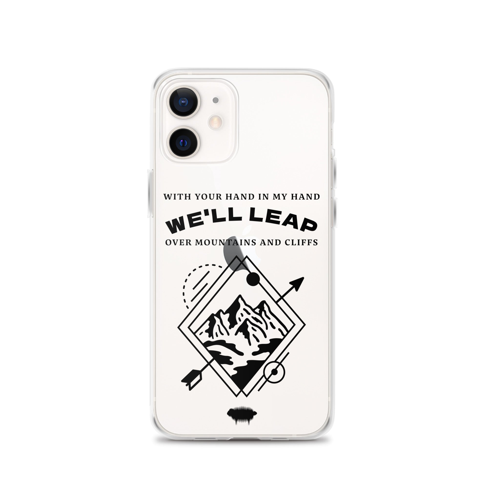 Clear Case for iPhone® - "In Your Love" iPhone 12 - Valiant Sheep Store
