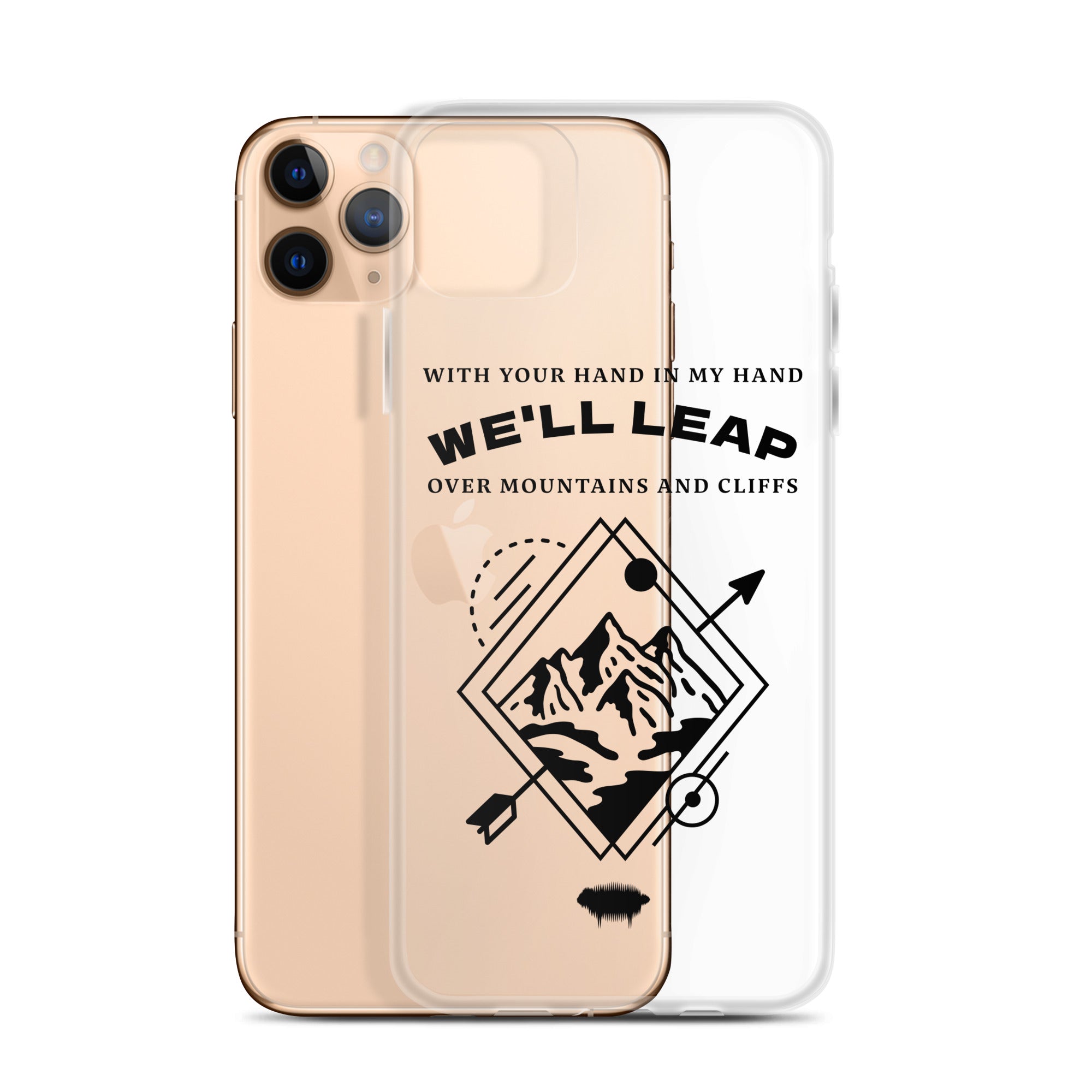 Clear Case for iPhone® - "In Your Love" iPhone 11 Pro - Valiant Sheep Store