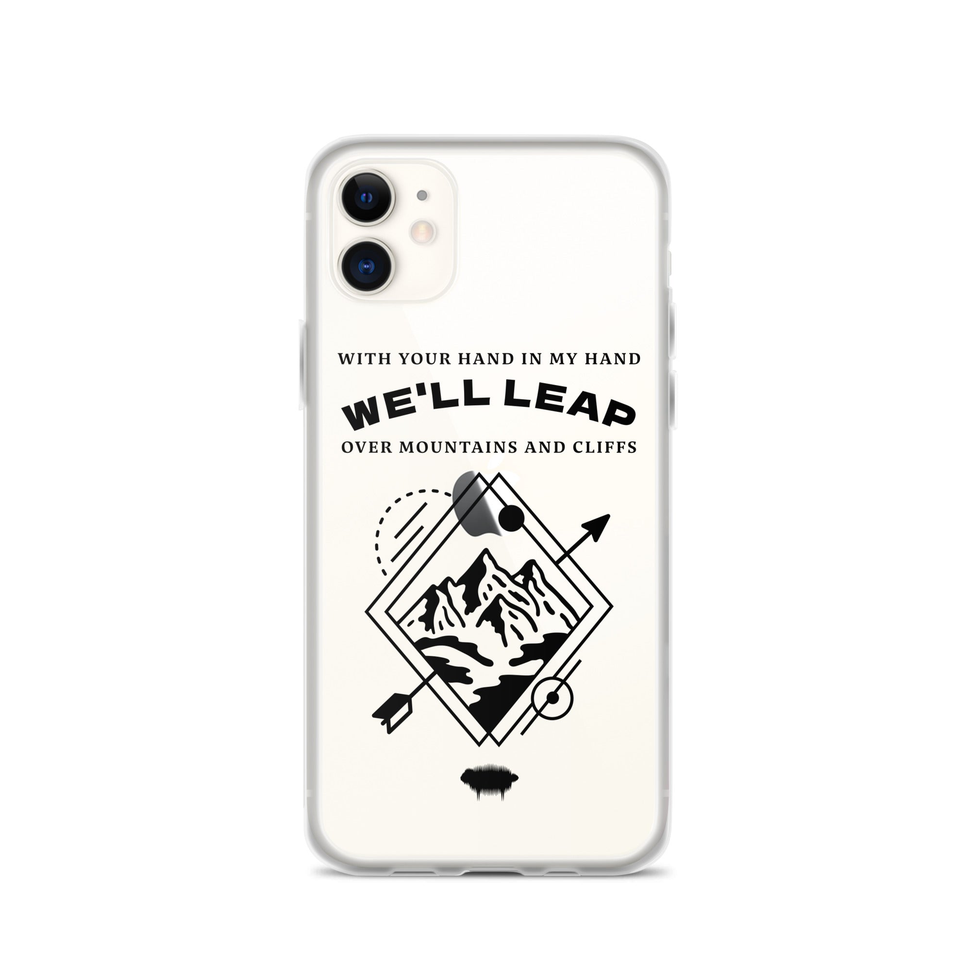 Clear Case for iPhone® - "In Your Love" iPhone 11 - Valiant Sheep Store