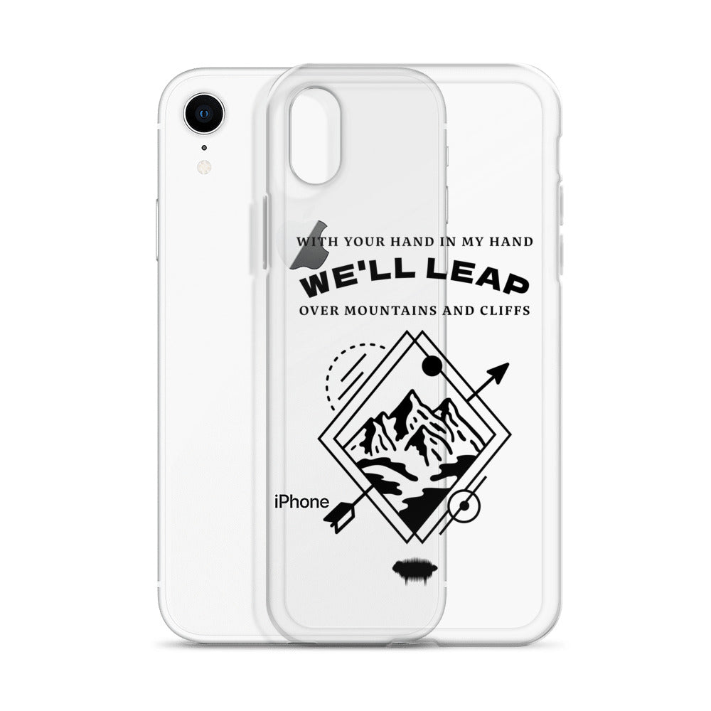 Clear Case for iPhone® - "In Your Love" iPhone XR - Valiant Sheep Store