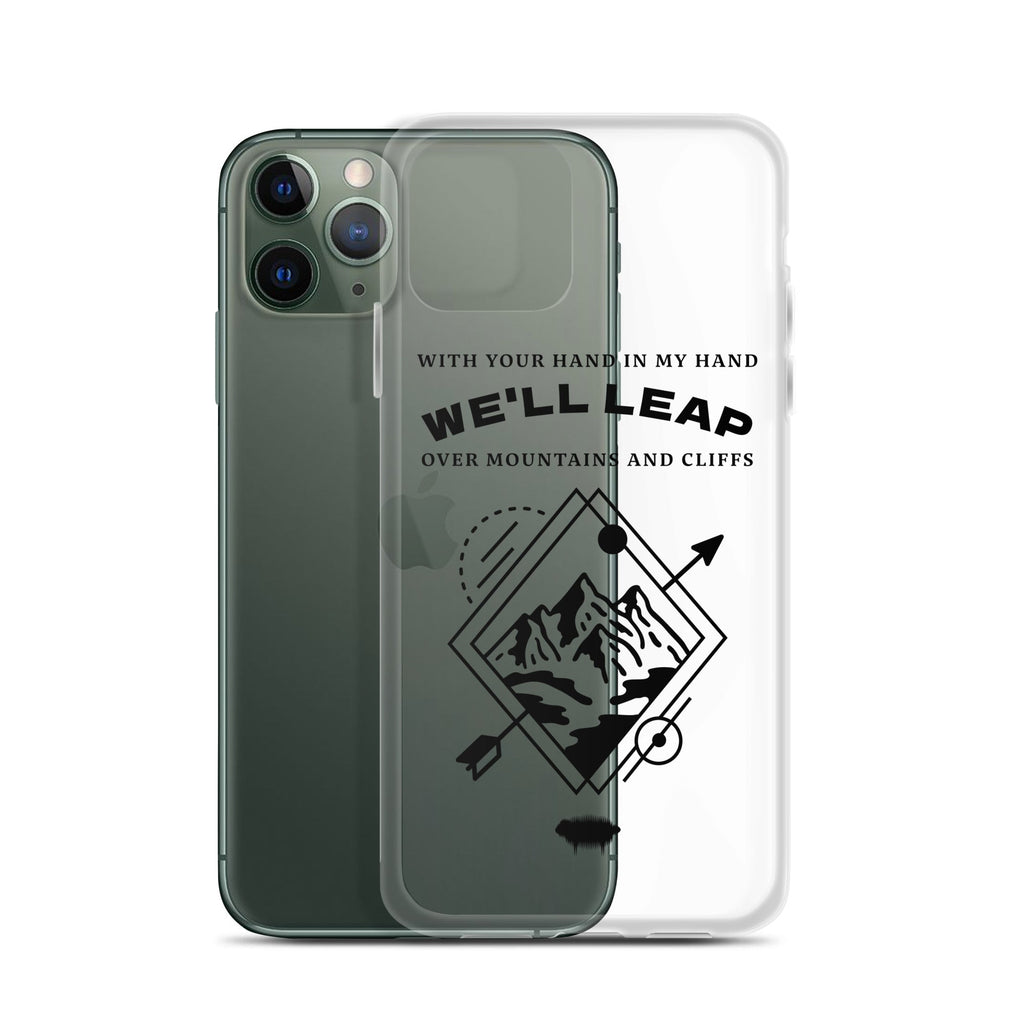 Clear Case for iPhone® - "In Your Love" iPhone 11 - Valiant Sheep Store