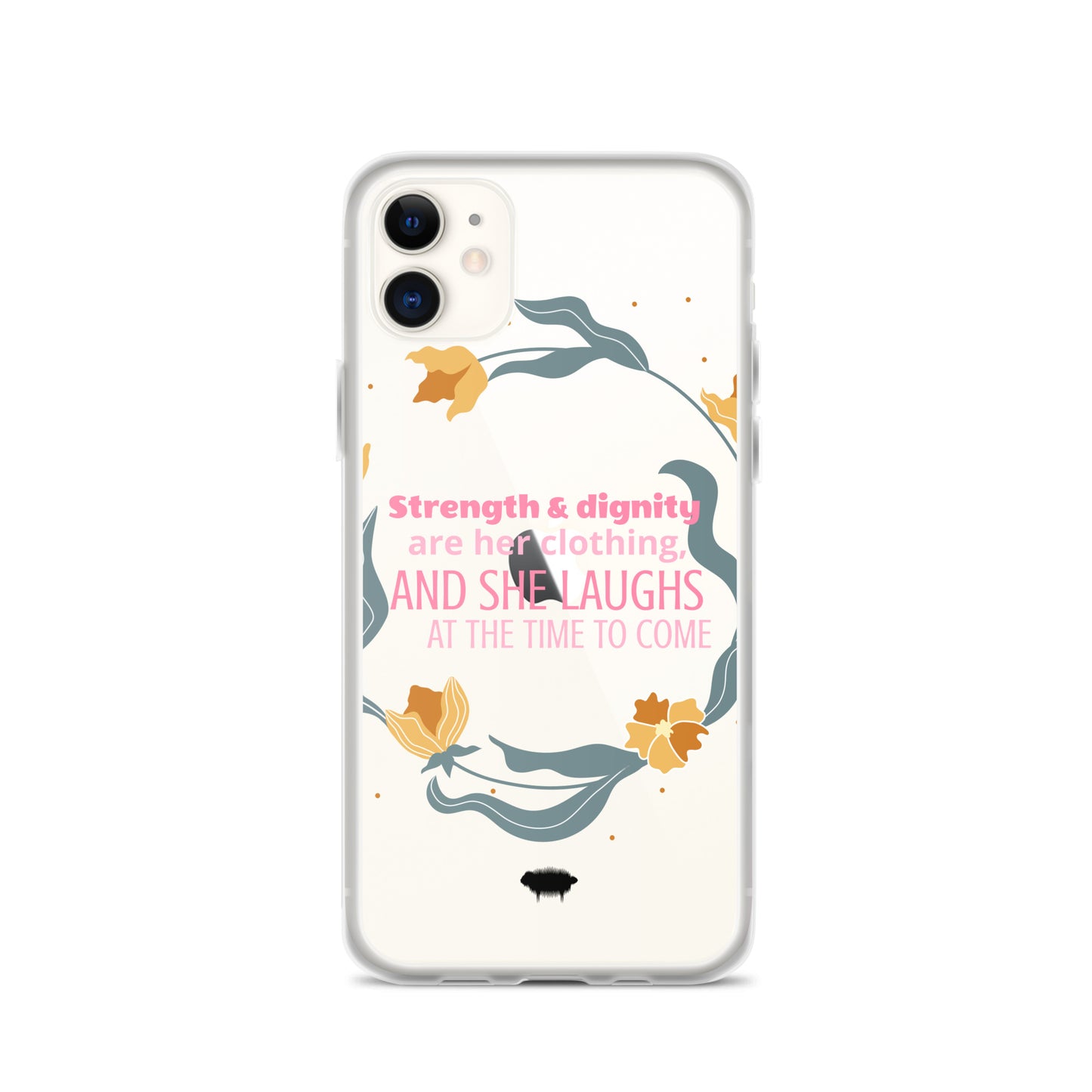 Proverbs 31:25 Clear Case for iPhone® - Valiant Sheep