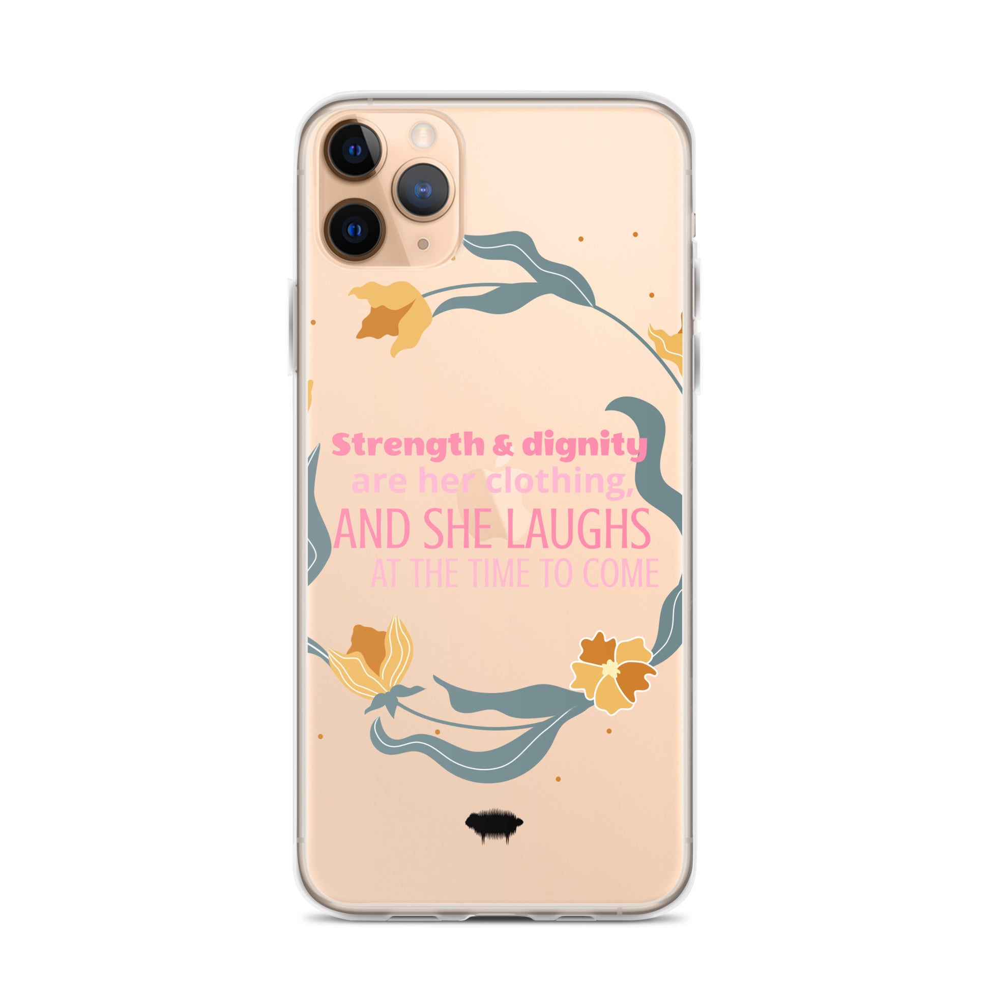 Proverbs 31:25 Clear Case for iPhone® - Valiant Sheep