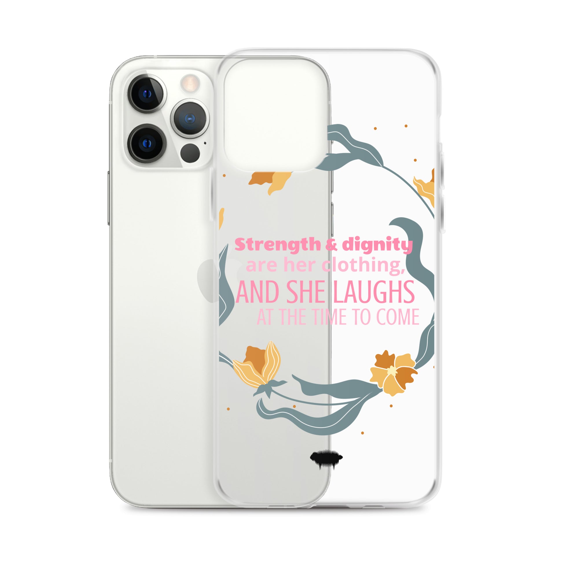 Proverbs 31:25 Clear Case for iPhone® - Valiant Sheep