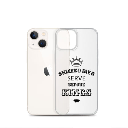 Proverbs 22:29 Clear Case for iPhone® - Valiant Sheep