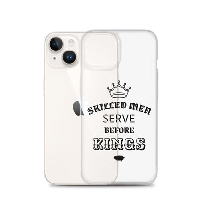 Proverbs 22:29 Clear Case for iPhone® - Valiant Sheep