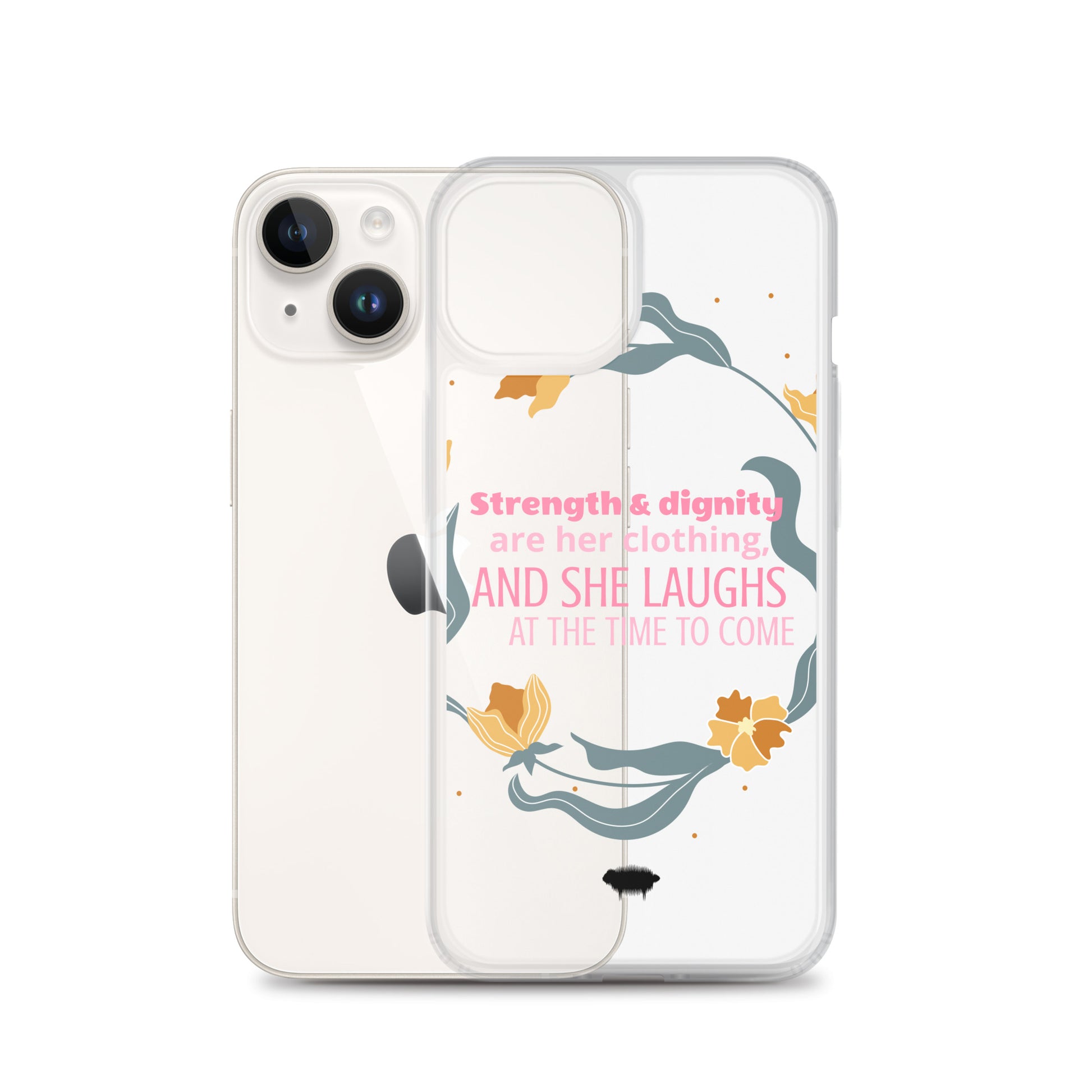 Proverbs 31:25 Clear Case for iPhone® - Valiant Sheep