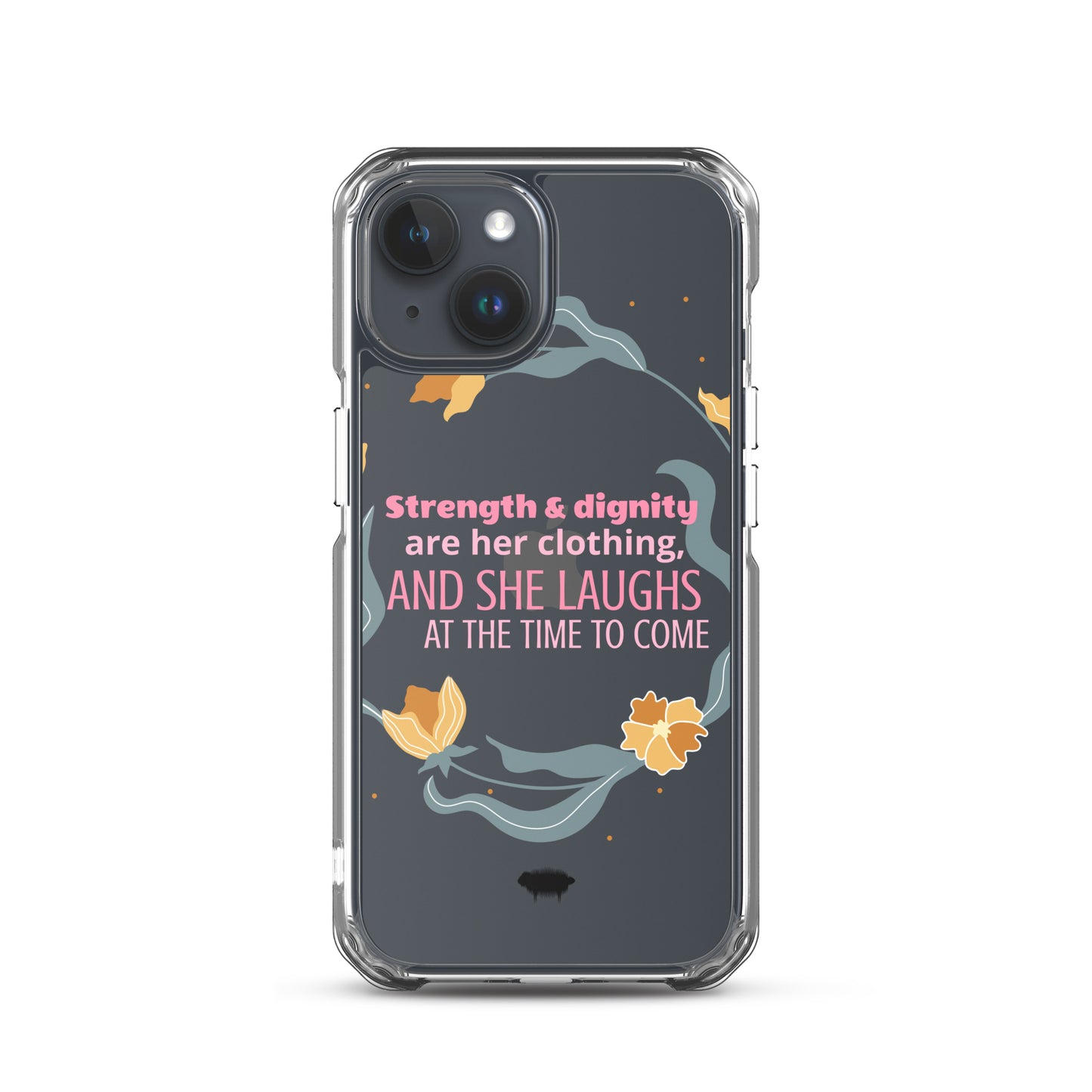 Proverbs 31:25 Clear Case for iPhone® - Valiant Sheep