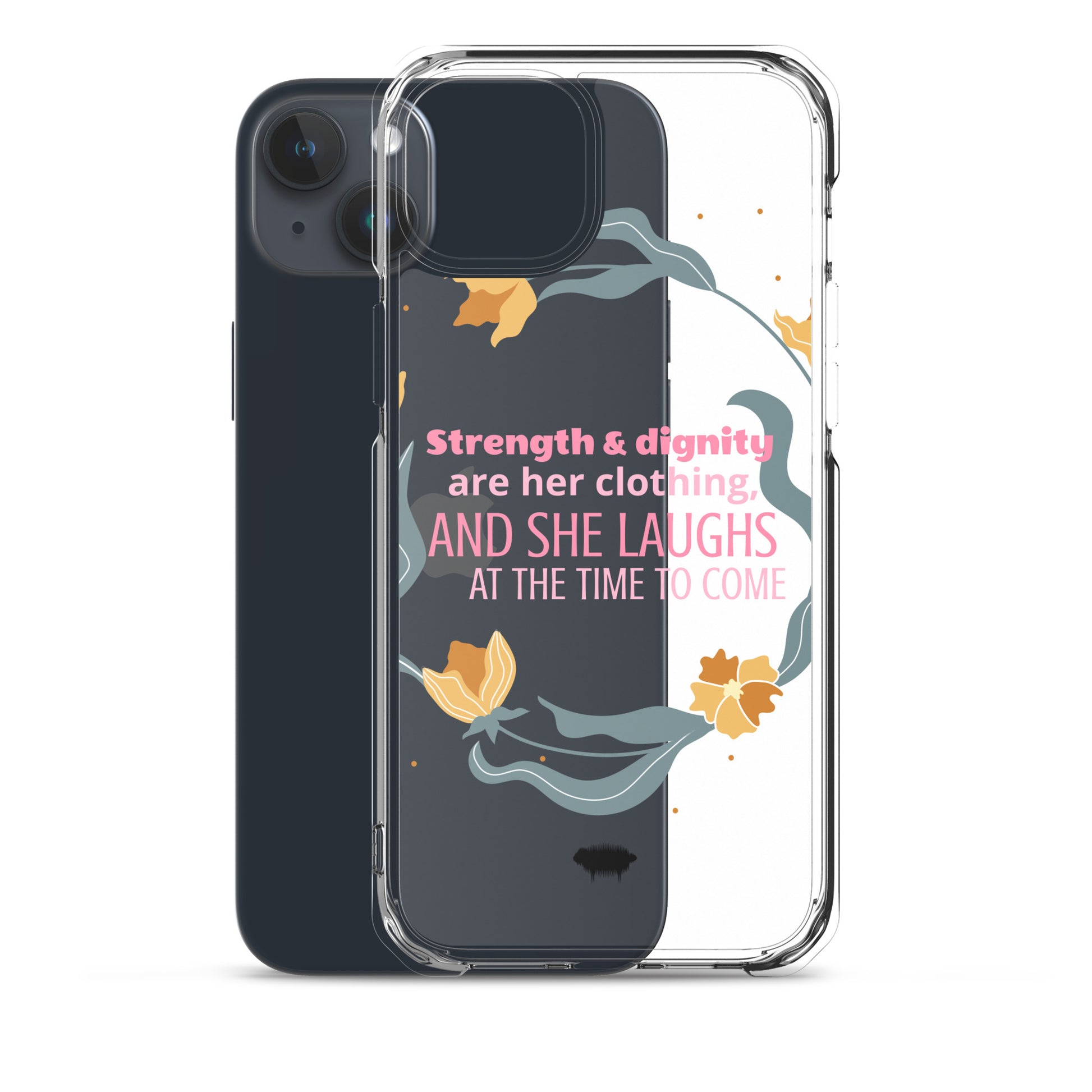 Proverbs 31:25 Clear Case for iPhone® - Valiant Sheep