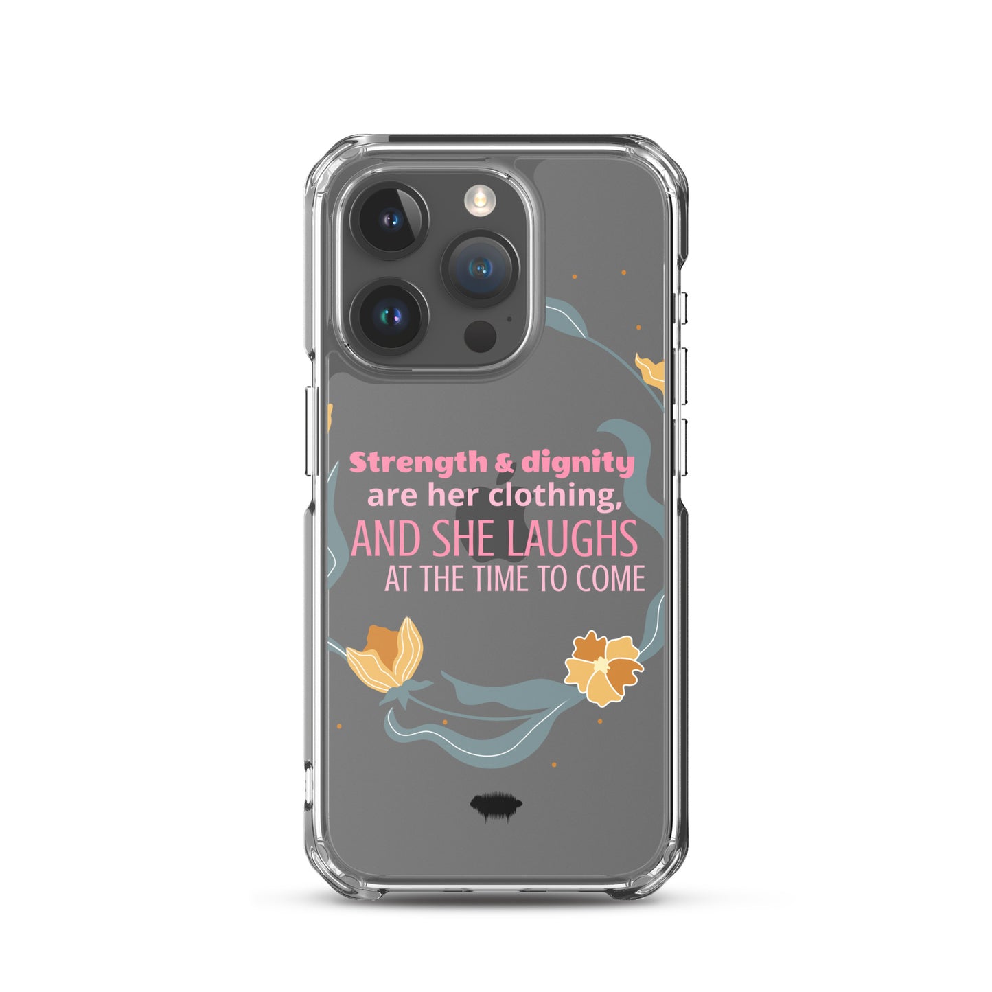 Proverbs 31:25 Clear Case for iPhone® - Valiant Sheep