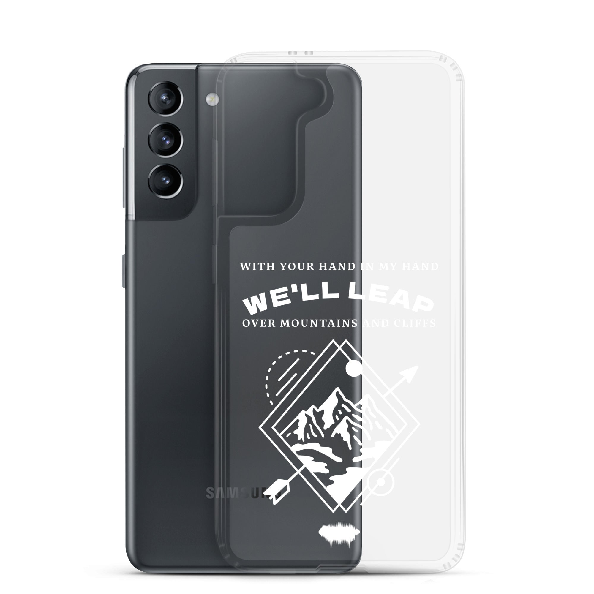 Clear Case for Samsung® - "In Your Love" Samsung Galaxy S21 - Valiant Sheep Store