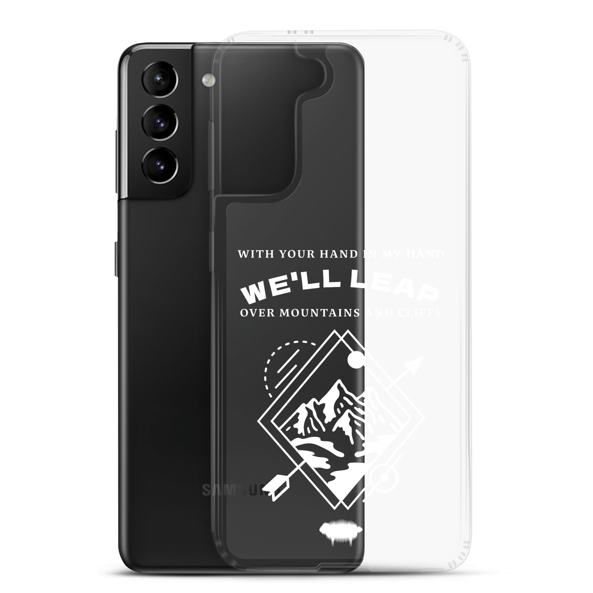 Clear Case for Samsung® - "In Your Love" Samsung Galaxy S21 Plus - Valiant Sheep Store