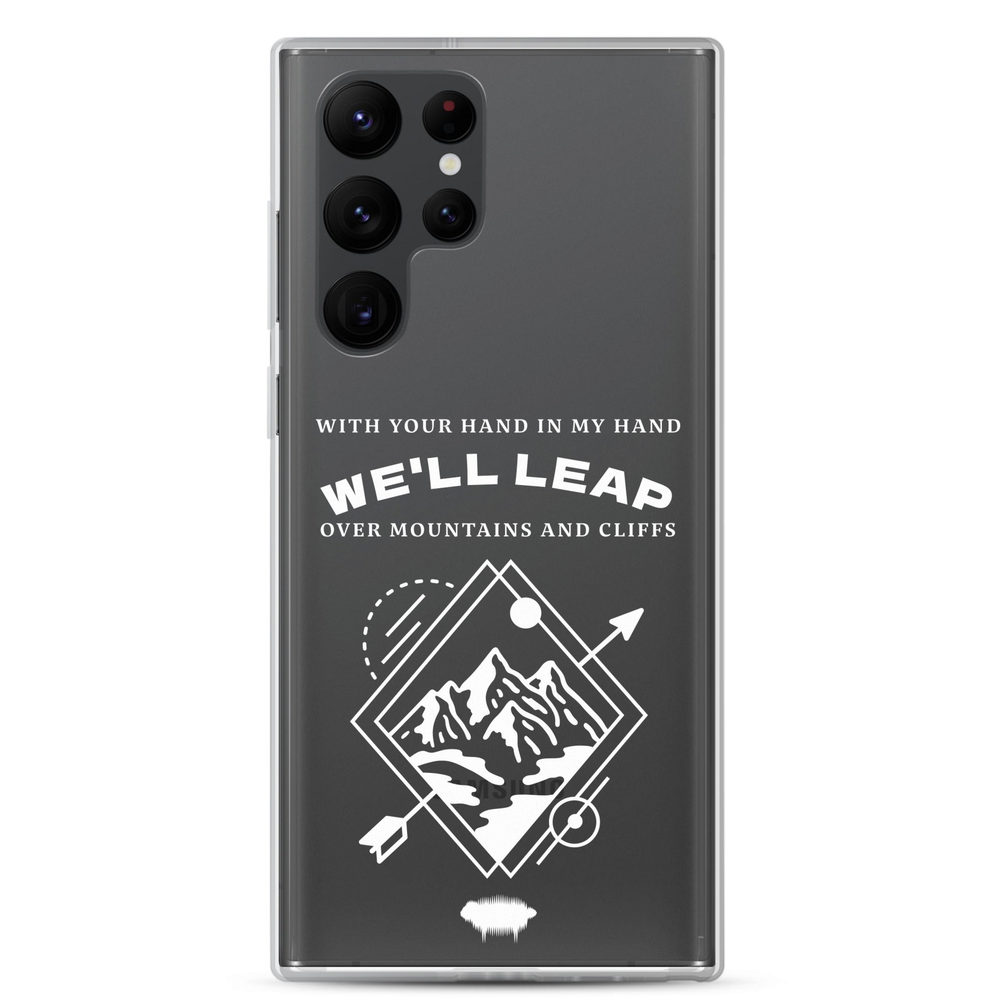 Clear Case for Samsung® - "In Your Love" Samsung Galaxy S22 Ultra - Valiant Sheep Store