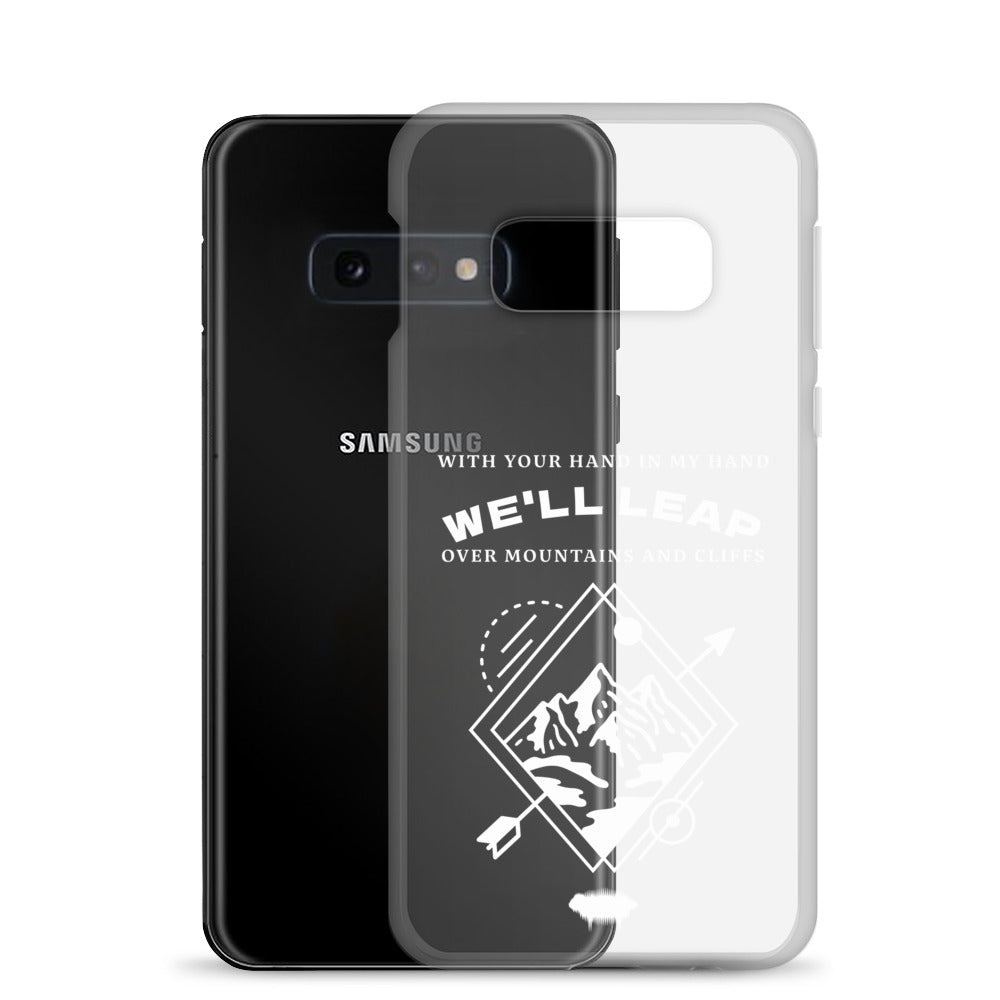 Clear Case for Samsung® - "In Your Love" Samsung Galaxy S10e - Valiant Sheep Store