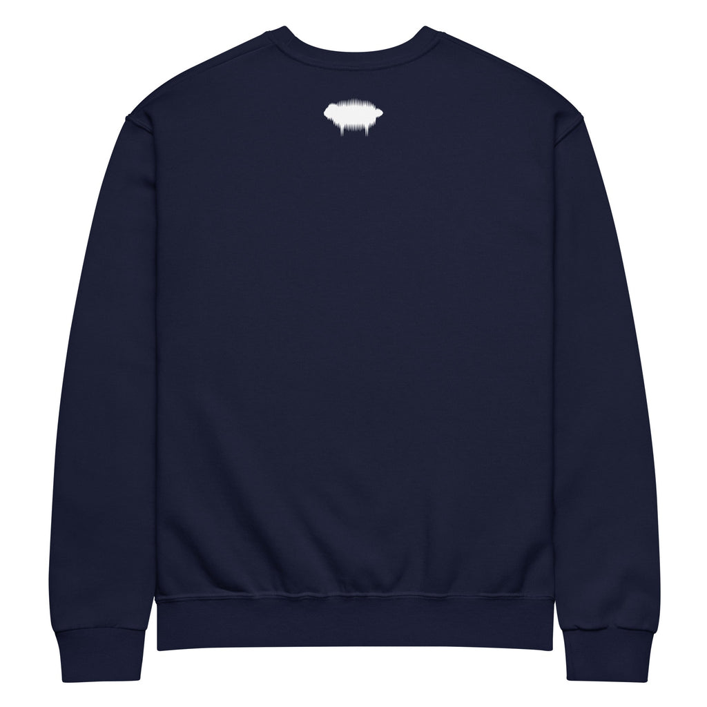 Crew Neck Sweatshirt - "Just Tears" J. Navy - Valiant Sheep Store
