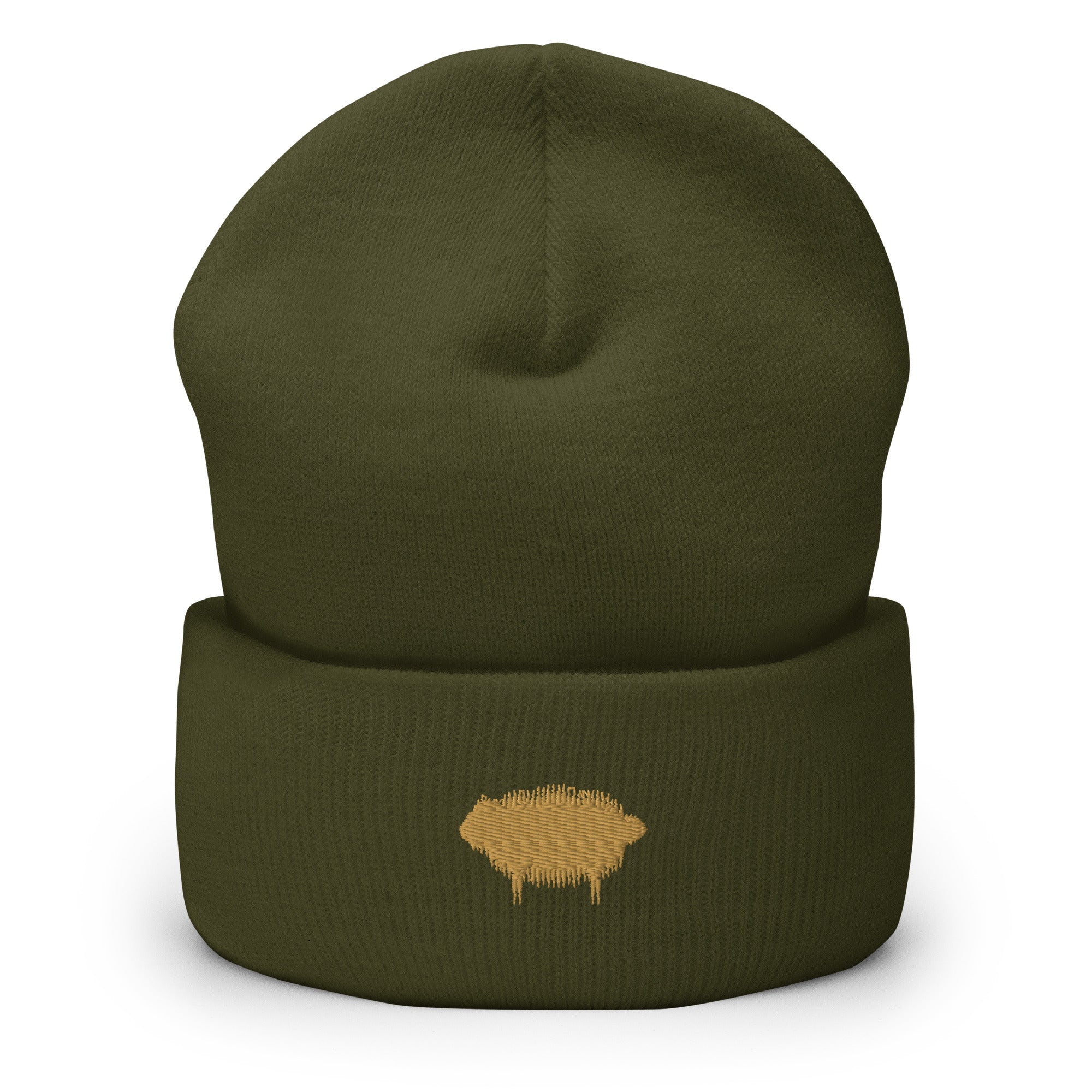 Cuffed Beanie - Valiant Sheep™ Olive - Valiant Sheep