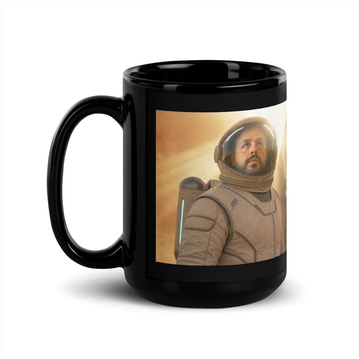 Khallik Aatul - Black Glossy Mug for the Pursuers 15 oz - Valiant Sheep Store