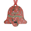 Personalized Metal Christmas Ornaments Bell - Valiant Sheep Store