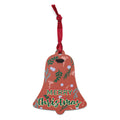 Personalized Wooden Christmas Ornaments Bell - Valiant Sheep Store