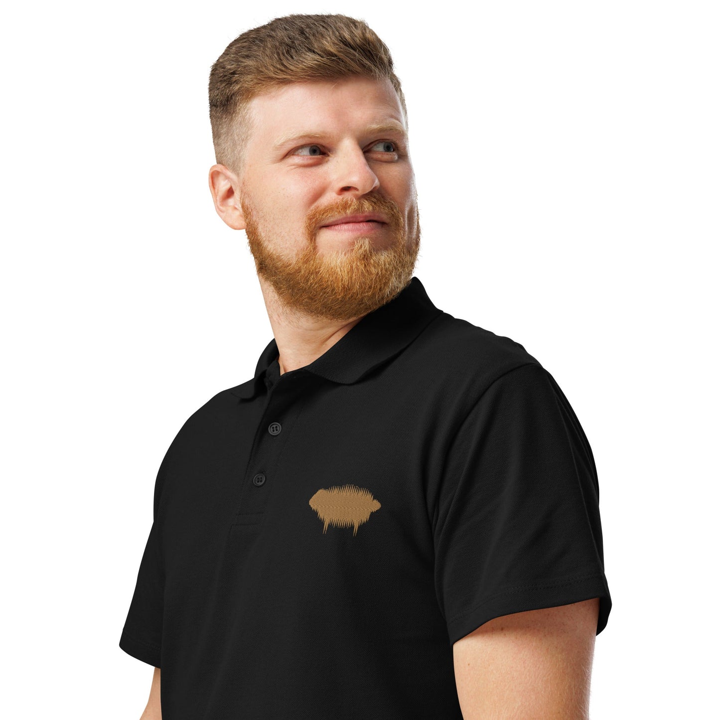 Premium pique polo shirt - Valiant Sheep Store