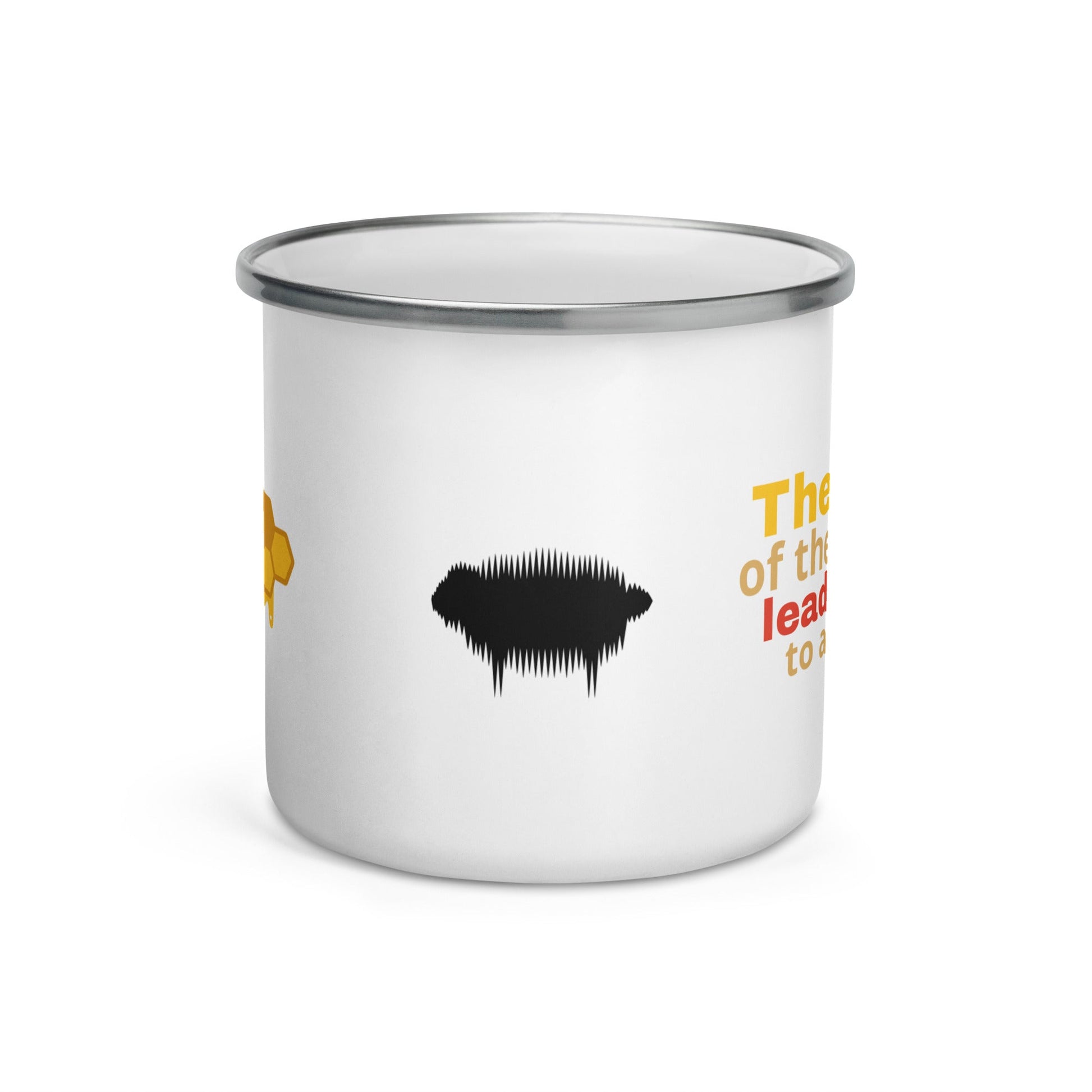 Proverbs 21:5 Enamel Mug - Valiant Sheep Store