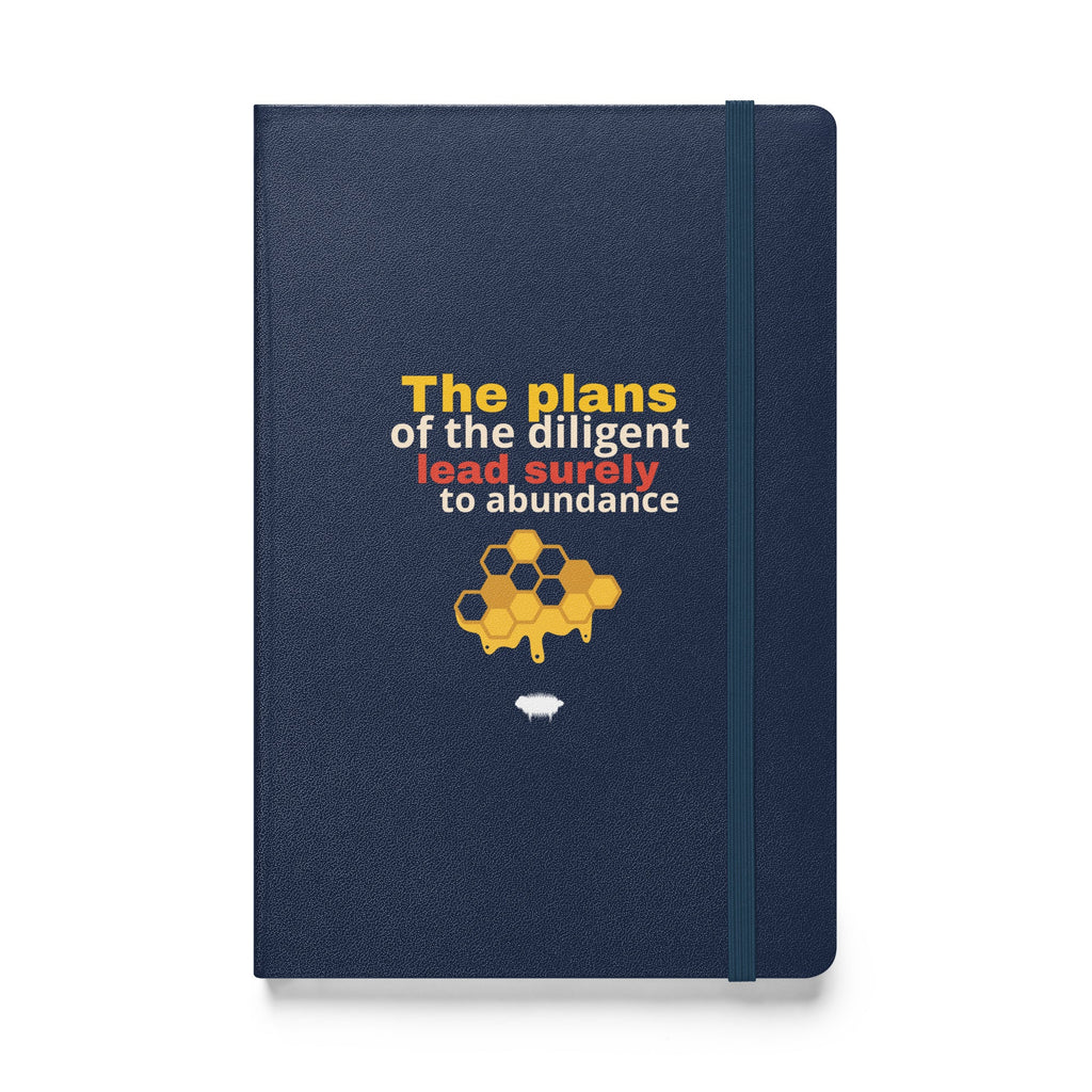 Proverbs 21:5 Hardcover Bound Notebook - Valiant Sheep