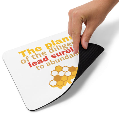 Proverbs 21:5 Mouse Pad - Valiant Sheep