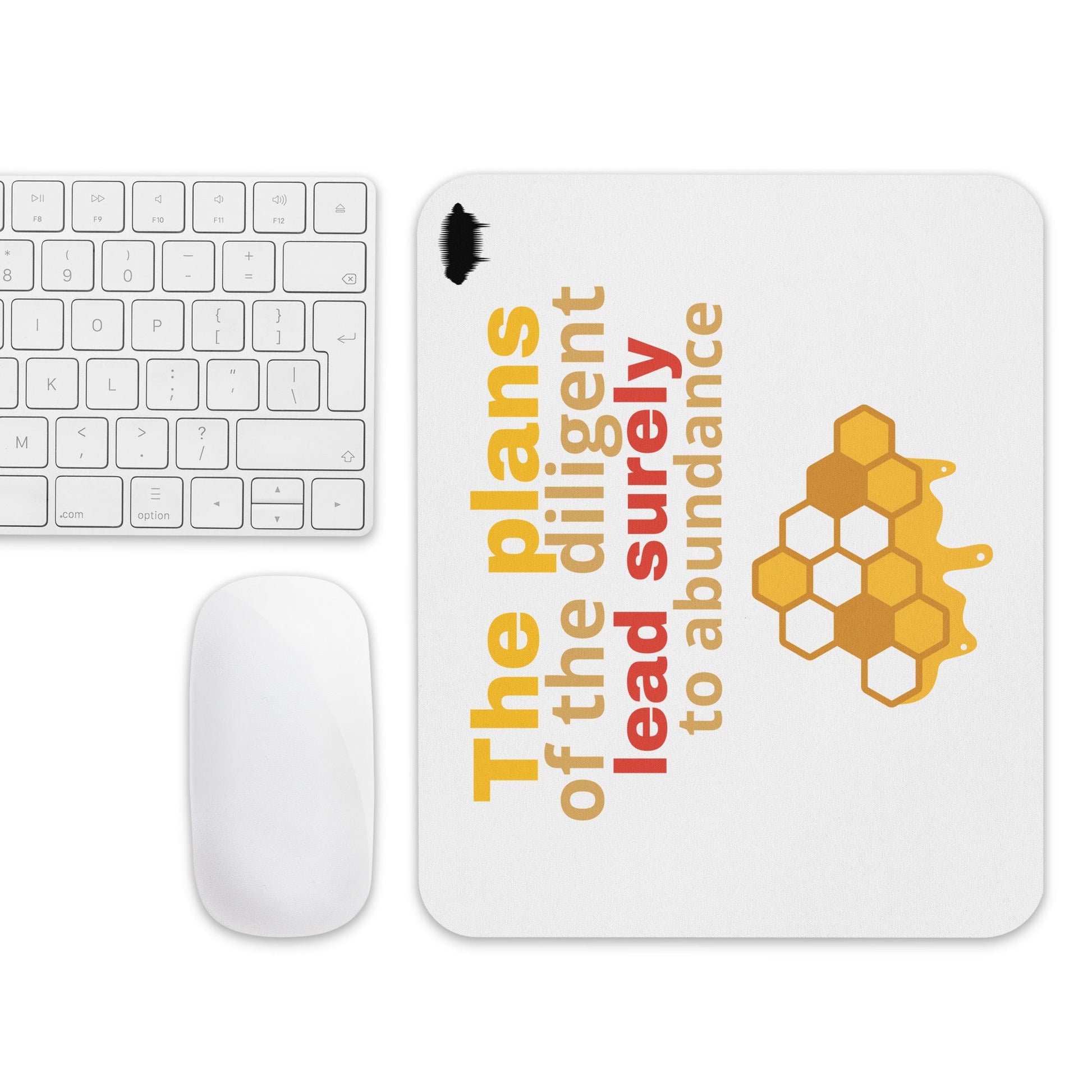 Proverbs 21:5 Mouse Pad - Valiant Sheep